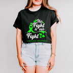 Her Fight Is Our Fight - Lymphoma Unisex Crewneck T-Shirt Sweatshirt Hoodie