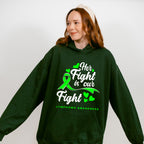 Her Fight Is Our Fight - Lymphoma Unisex Crewneck T-Shirt Sweatshirt Hoodie