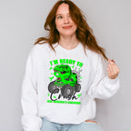 I'm Ready To Crush T-Rex - Lymphoma Unisex Crewneck T-Shirt Sweatshirt Hoodie