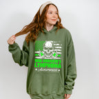Lymphoma Awareness Skull Design - Lymphoma Unisex Crewneck T-Shirt Sweatshirt Hoodie