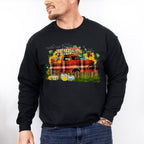 Meet Me At The Pumpkin Patch Design - Farmer Unisex Crewneck T-Shirt Sweatshirt Hoodie