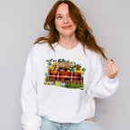 Meet Me At The Pumpkin Patch Design - Farmer Unisex Crewneck T-Shirt Sweatshirt Hoodie