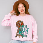 Life is Better On The Farm Design - Farmer Unisex Crewneck T-Shirt Sweatshirt Hoodie