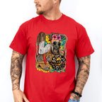 Flower Love Design - Farmer Unisex Crewneck T-Shirt Sweatshirt Hoodie