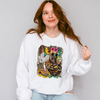 Flower Love Design - Farmer Unisex Crewneck T-Shirt Sweatshirt Hoodie