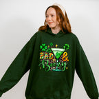 Bad & Boozy - St. Patrick's Day Theme Unisex Crewneck T-Shirt Sweatshirt Hoodie