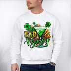 Bad & Boozy - St. Patrick's Day Theme Unisex Crewneck T-Shirt Sweatshirt Hoodie