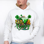 Bad & Boozy - St. Patrick's Day Theme Unisex Crewneck T-Shirt Sweatshirt Hoodie