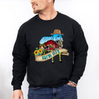 Farm Life Sheep Silhouette Design - Farmer Unisex Crewneck T-Shirt Sweatshirt Hoodie