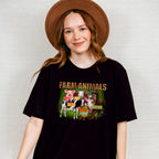 Farm Animal Sounds Design - Farmer Unisex Crewneck T-Shirt Sweatshirt Hoodie