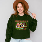 Farm Animal Sounds Design - Farmer Unisex Crewneck T-Shirt Sweatshirt Hoodie