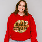 Flowers Hair Stylist Design - Hair Stylist Unisex Crewneck T-Shirt Sweatshirt Hoodie