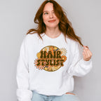 Flowers Hair Stylist Design - Hair Stylist Unisex Crewneck T-Shirt Sweatshirt Hoodie