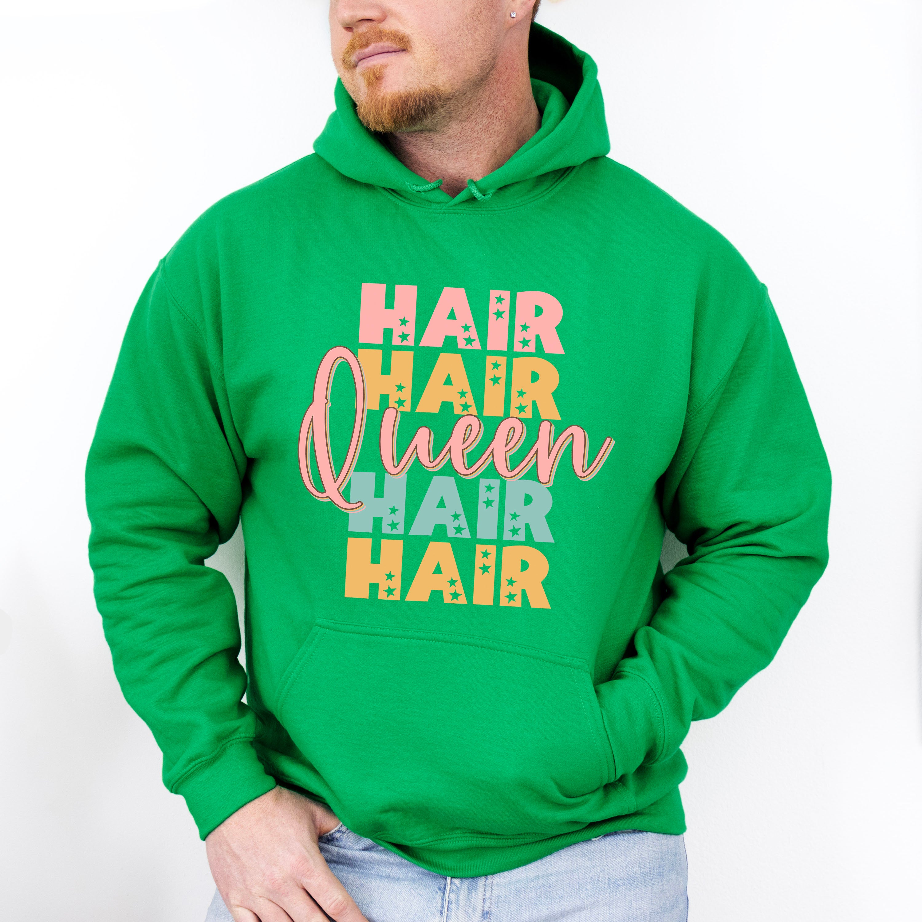 Hair Queen Design - Hair Stylist Unisex Crewneck T-Shirt Sweatshirt Hoodie