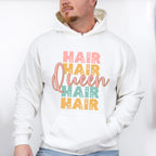 Hair Queen Design - Hair Stylist Unisex Crewneck T-Shirt Sweatshirt Hoodie