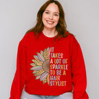 It Takes a Lot of Sparkle To be a Hair Stylist Design - Hair Stylist Unisex Crewneck T-Shirt Sweatshirt Hoodie