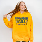 Librarians Rule Design - Librarian Unisex Crewneck T-Shirt Sweatshirt Hoodie
