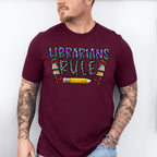Librarians Rule Design - Librarian Unisex Crewneck T-Shirt Sweatshirt Hoodie
