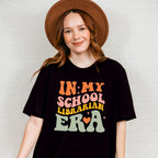 In My School Librarian Era Design - Librarian Unisex Crewneck T-Shirt Sweatshirt Hoodie