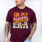 In My School Librarian Era Design - Librarian Unisex Crewneck T-Shirt Sweatshirt Hoodie