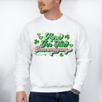 Here For The Shenanigans - St. Patrick's Day Theme Unisex Crewneck T-Shirt Sweatshirt Hoodie