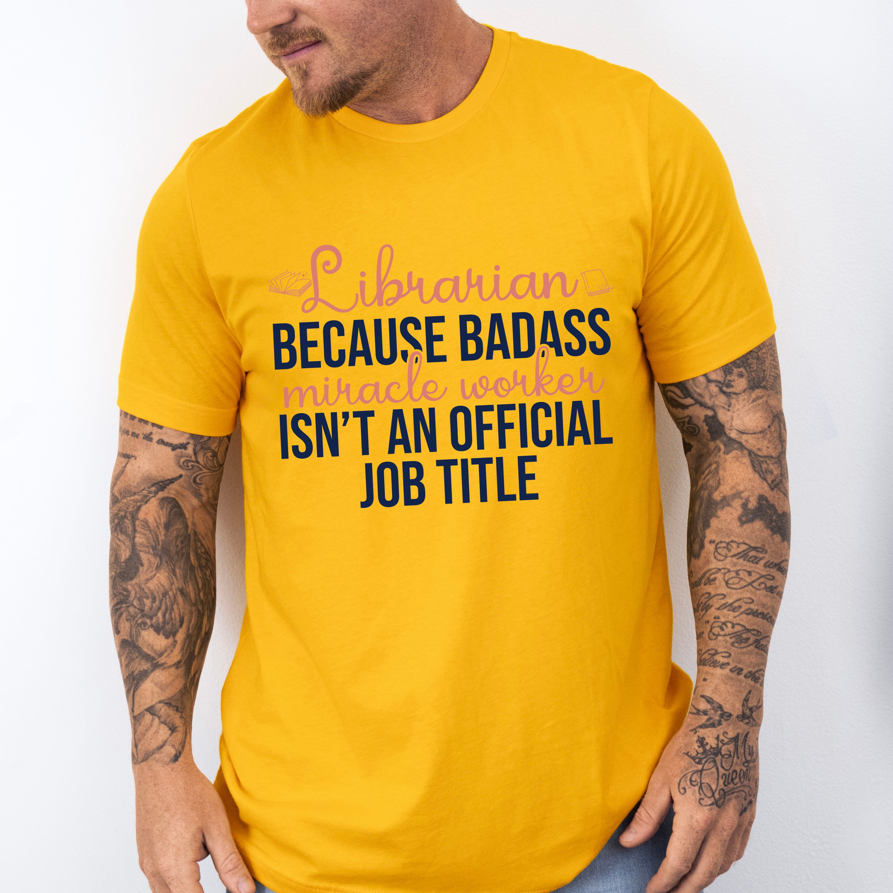 Librarian Miracle Worker Design - Librarian Unisex Crewneck T-Shirt Sweatshirt Hoodie