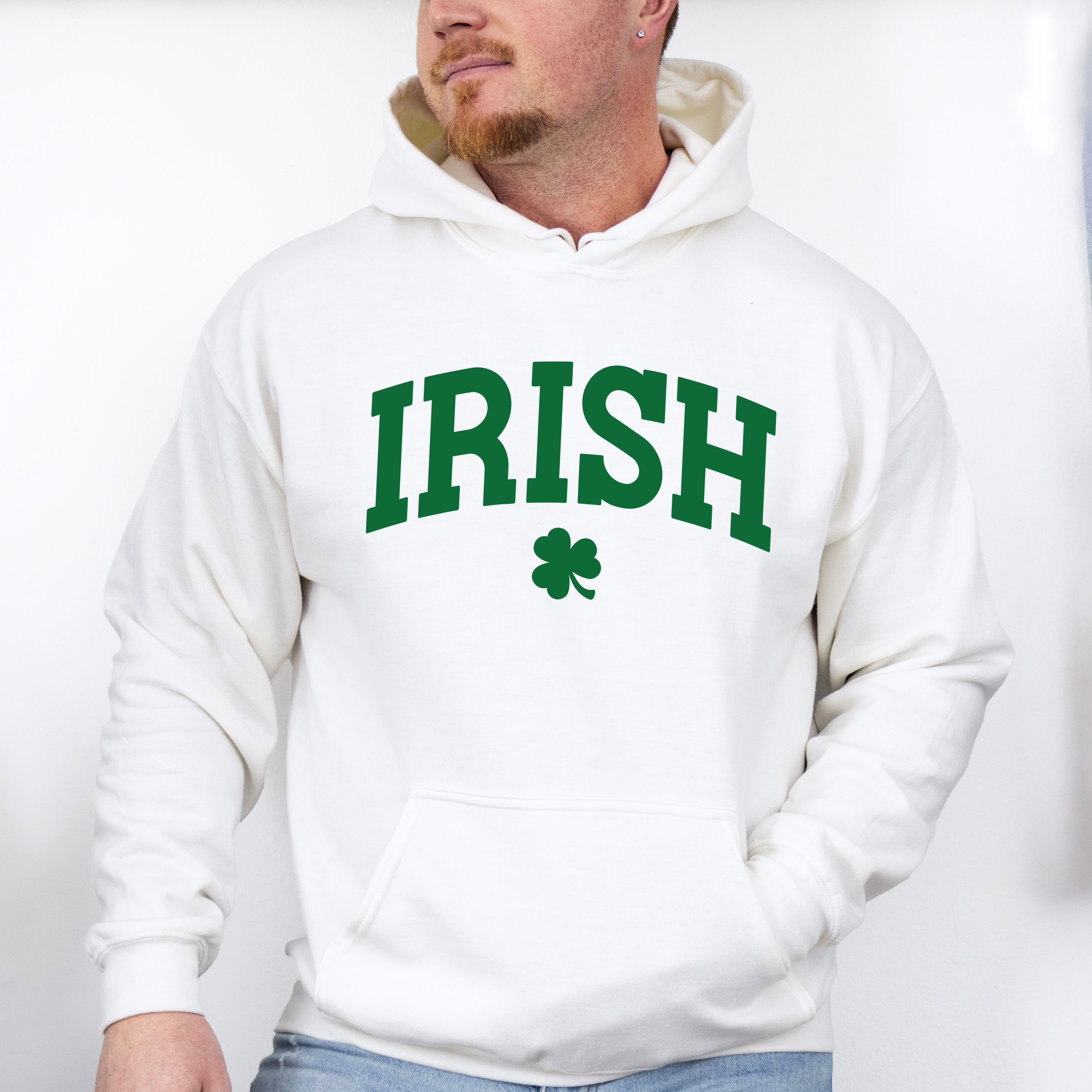 IRISH - St. Patrick's Day Theme Unisex Crewneck T-Shirt Sweatshirt Hoodie