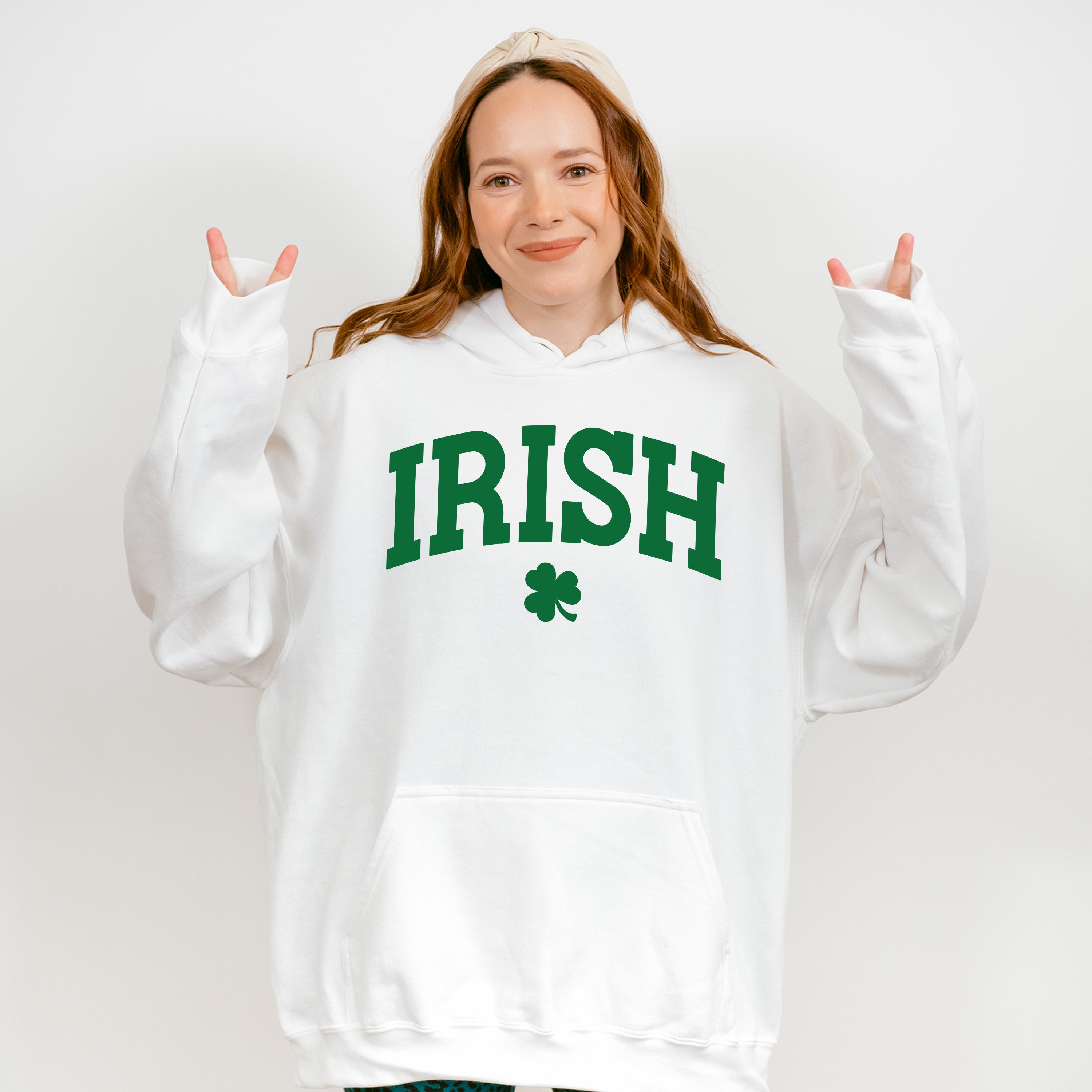 IRISH - St. Patrick's Day Theme Unisex Crewneck T-Shirt Sweatshirt Hoodie