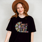 It Takes A Lot of Sparkle To Be A  Librarian Design - Librarian Unisex Crewneck T-Shirt Sweatshirt Hoodie