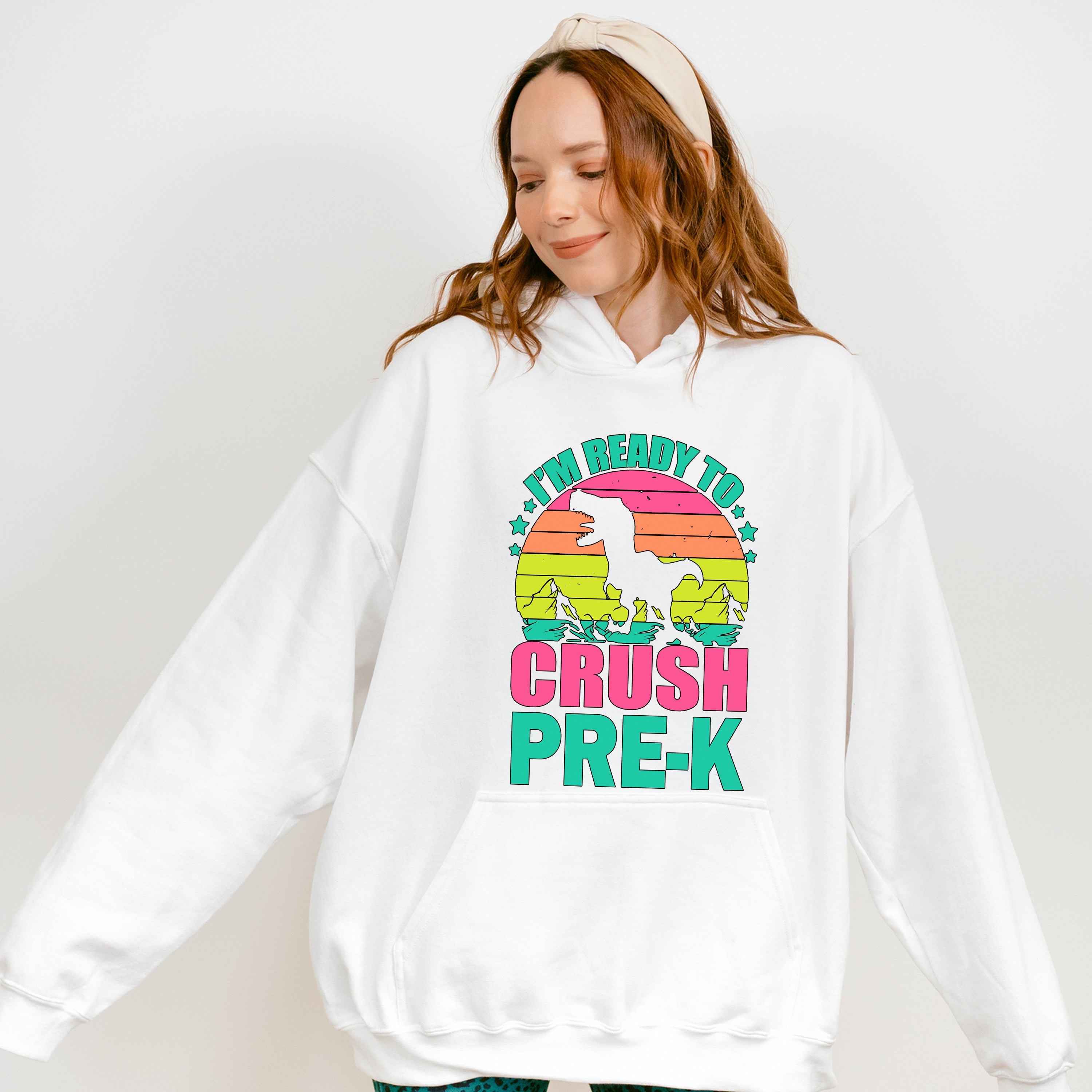 I'm Ready To Crush Pre-k Design - Pre-K Unisex Crewneck T-Shirt Sweatshirt Hoodie