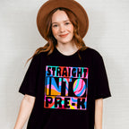 Straight Into Pre-k Design - Pre-K Unisex Crewneck T-Shirt Sweatshirt Hoodie