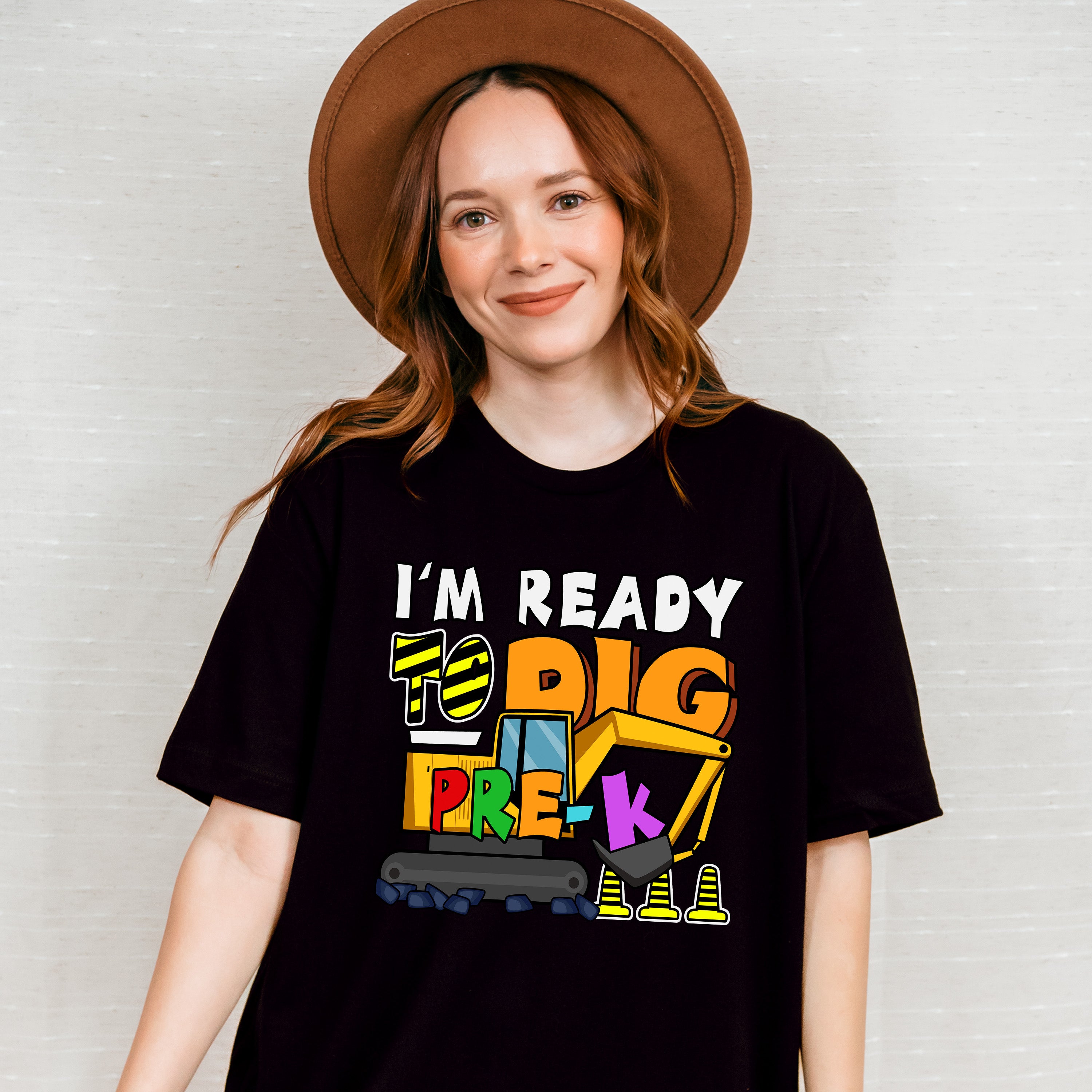 I'm Ready To Dig Pre-k Design - Pre-K Unisex Crewneck T-Shirt Sweatshirt Hoodie