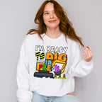 I'm Ready To Dig Pre-k Design - Pre-K Unisex Crewneck T-Shirt Sweatshirt Hoodie