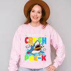 Ready To Crush Pre-k Design - Pre-K Unisex Crewneck T-Shirt Sweatshirt Hoodie