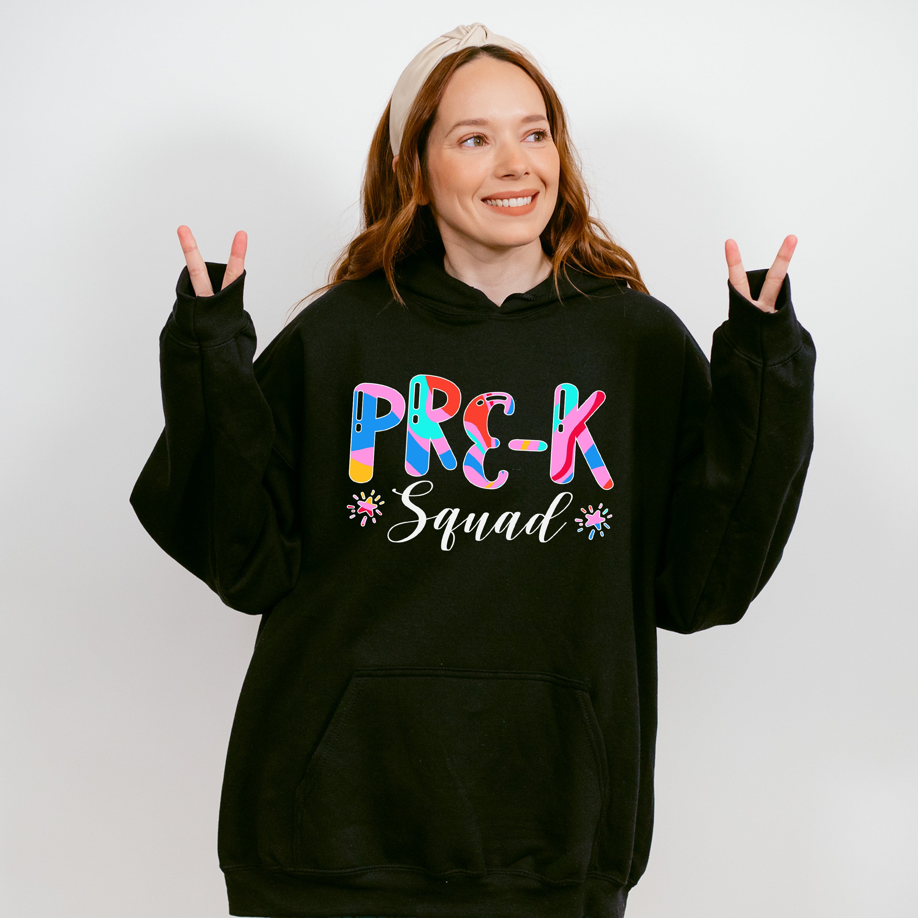 Pre-k Squad Design - Pre-K Unisex Crewneck T-Shirt Sweatshirt Hoodie
