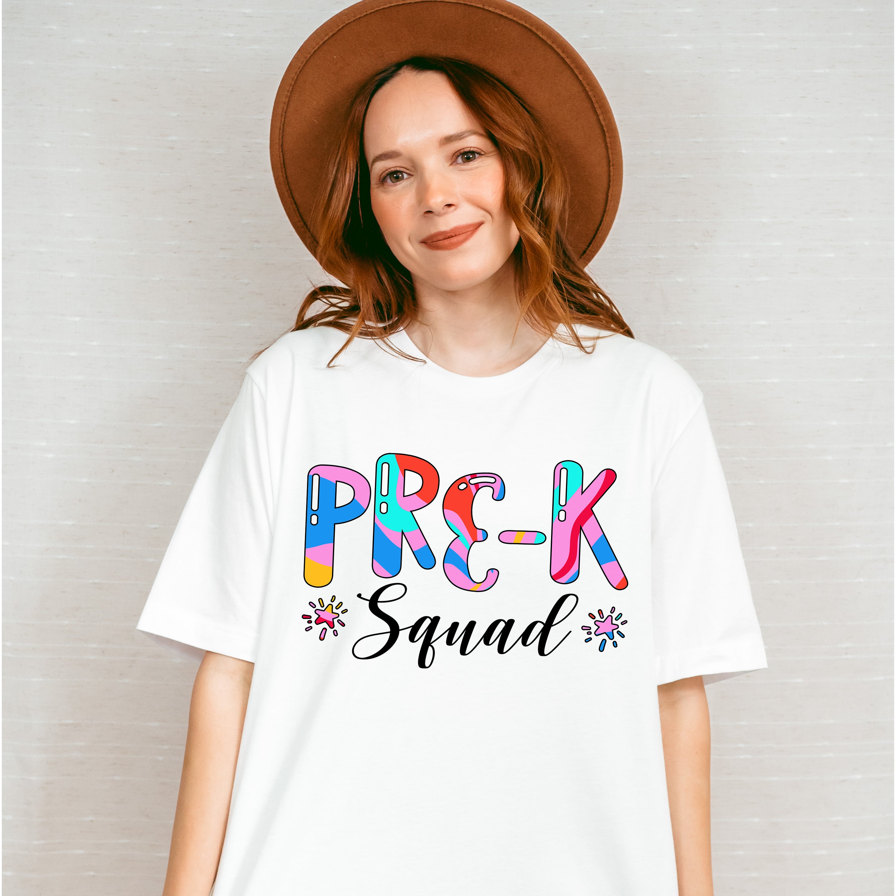Pre-k Squad Design - Pre-K Unisex Crewneck T-Shirt Sweatshirt Hoodie