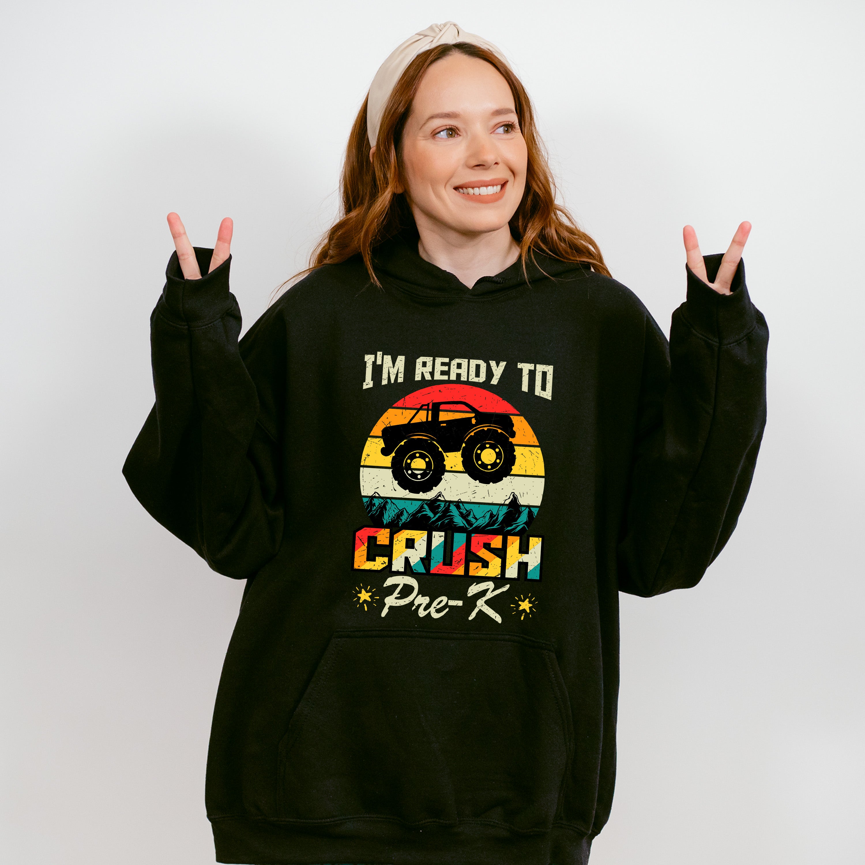 I'm Ready To Crush Design - Pre-K Unisex Crewneck T-Shirt Sweatshirt Hoodie
