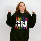 Pre-k Crew Pencil Design - Pre-K Unisex Crewneck T-Shirt Sweatshirt Hoodie
