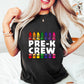 Pre-k Crew Pencil Design - Pre-K Unisex Crewneck T-Shirt Sweatshirt Hoodie