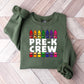 Pre-k Crew Pencil Design - Pre-K Unisex Crewneck T-Shirt Sweatshirt Hoodie