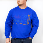 Hello Pre-k Design - Pre-K Unisex Crewneck T-Shirt Sweatshirt Hoodie