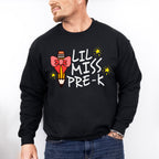 Lil Miss Pre-k Design - Pre-K Unisex Crewneck T-Shirt Sweatshirt Hoodie