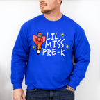 Lil Miss Pre-k Design - Pre-K Unisex Crewneck T-Shirt Sweatshirt Hoodie