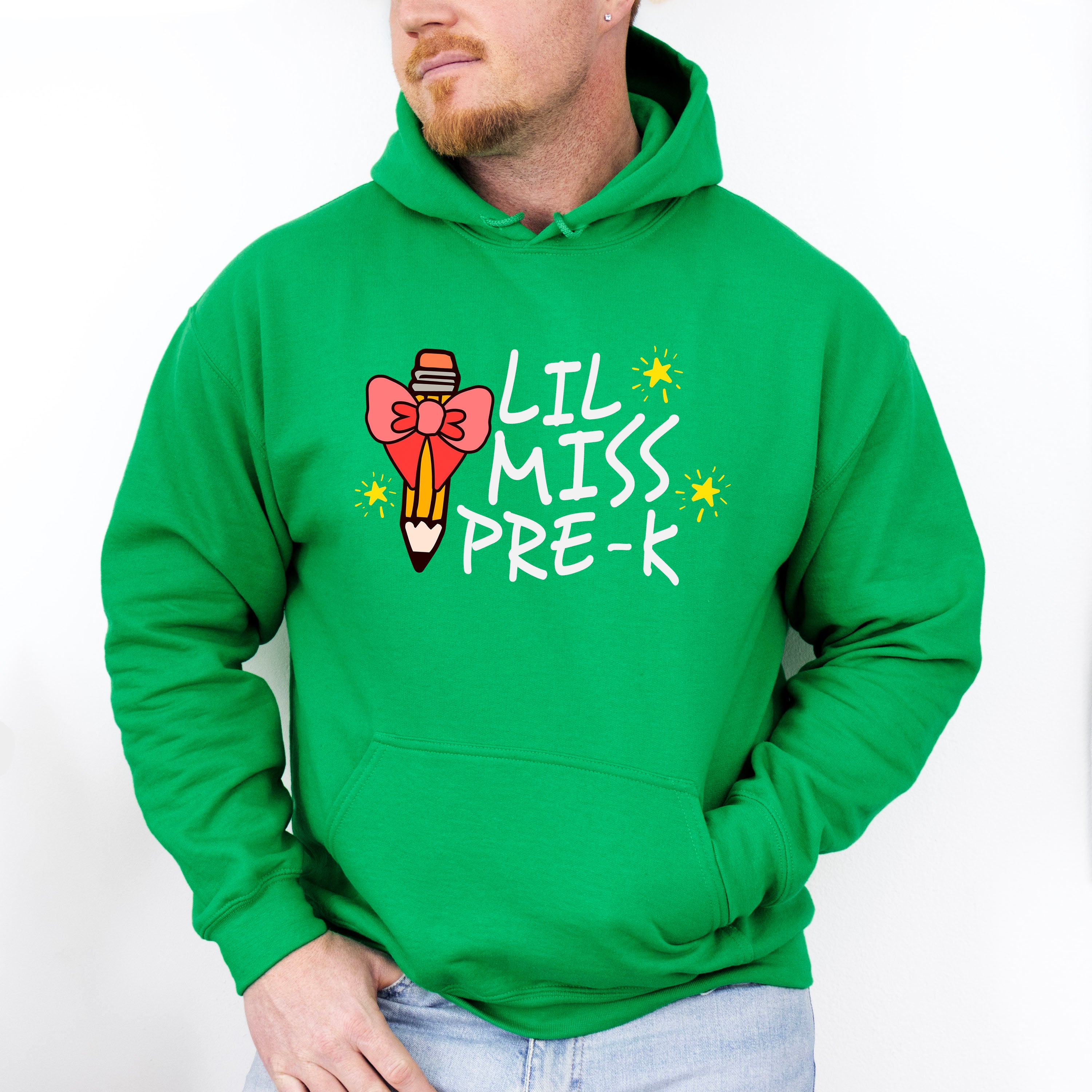 Lil Miss Pre-k Design - Pre-K Unisex Crewneck T-Shirt Sweatshirt Hoodie