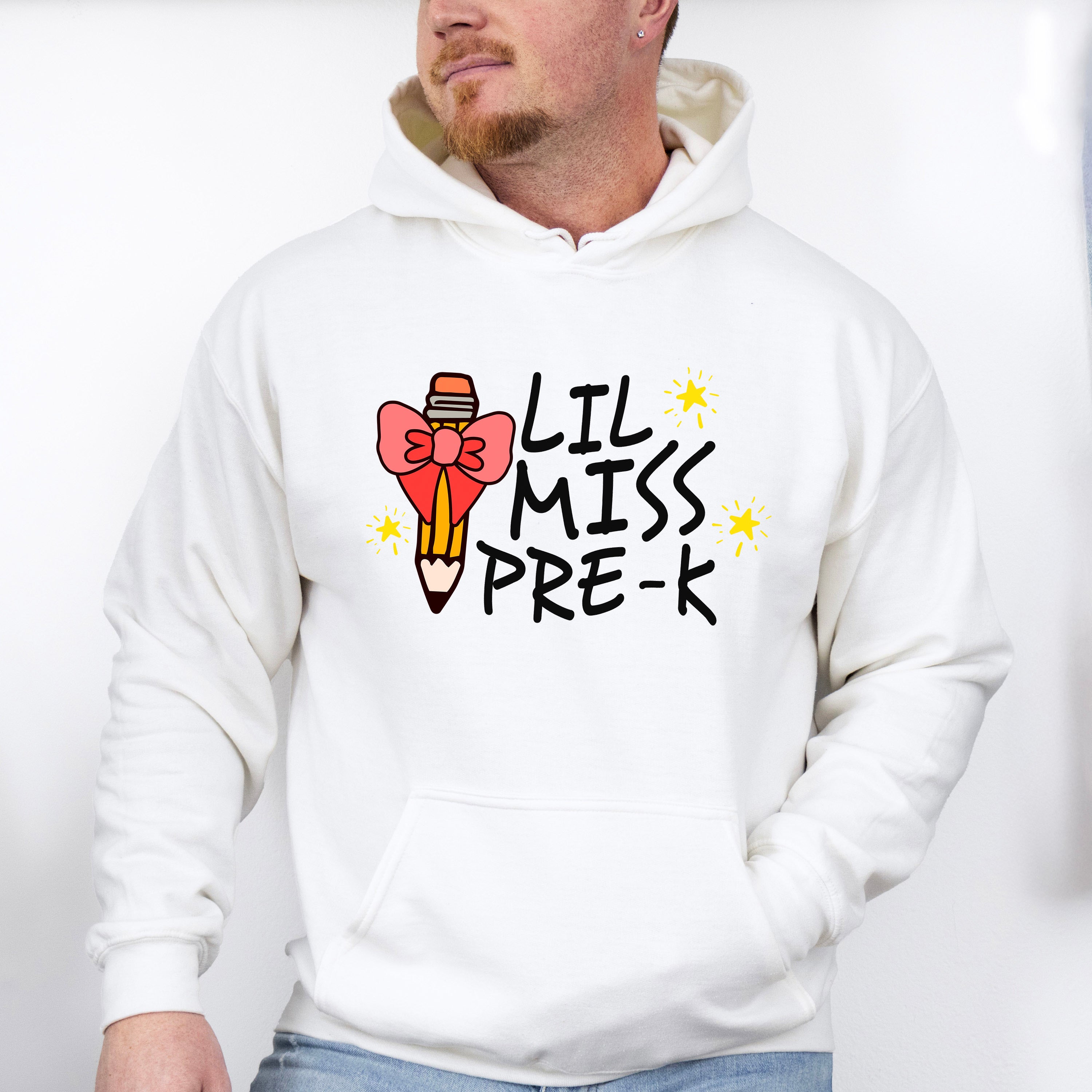 Lil Miss Pre-k Design - Pre-K Unisex Crewneck T-Shirt Sweatshirt Hoodie