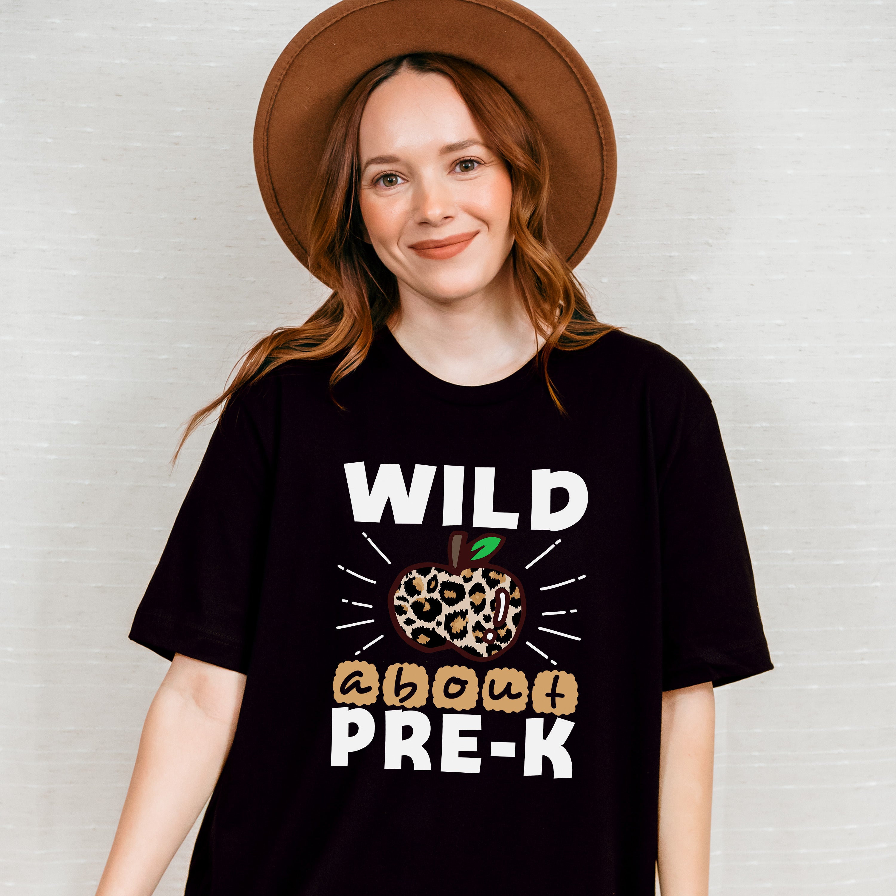 Wild About Pre-k Design - Pre-K Unisex Crewneck T-Shirt Sweatshirt Hoodie