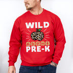 Wild About Pre-k Design - Pre-K Unisex Crewneck T-Shirt Sweatshirt Hoodie