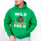 Wild About Pre-k Design - Pre-K Unisex Crewneck T-Shirt Sweatshirt Hoodie