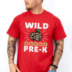 Wild About Pre-k Design - Pre-K Unisex Crewneck T-Shirt Sweatshirt Hoodie