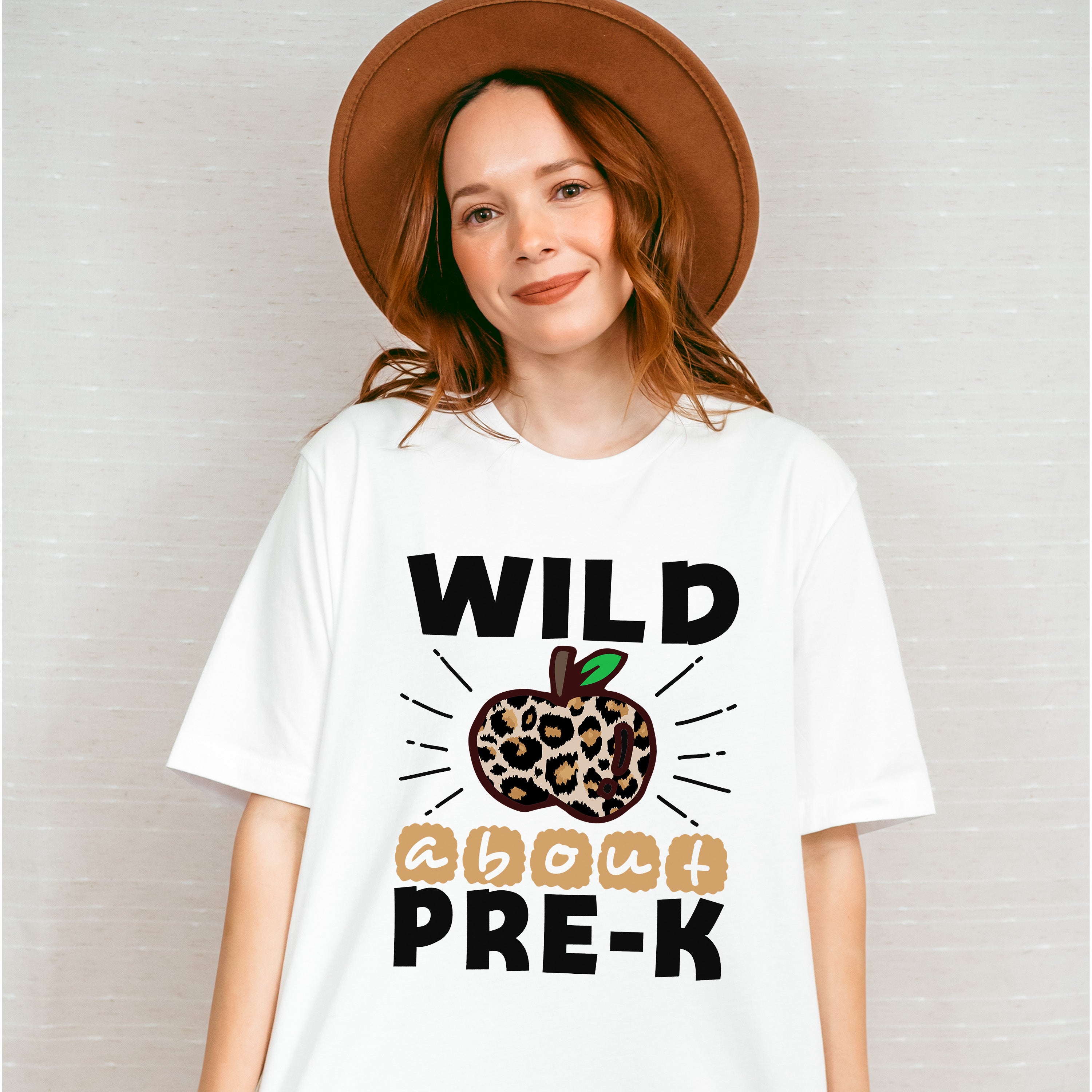 Wild About Pre-k Design - Pre-K Unisex Crewneck T-Shirt Sweatshirt Hoodie